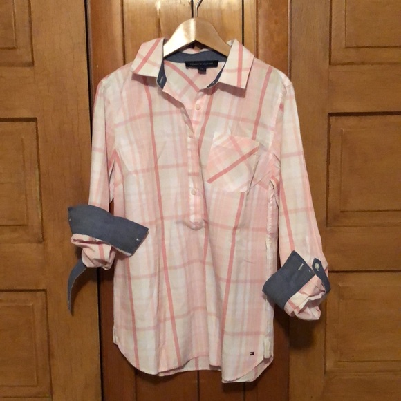 Tommy Hilfiger S/P Woman blouse bottom up. - Picture 3 of 16